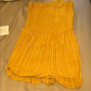 american eagle romper with removable straps